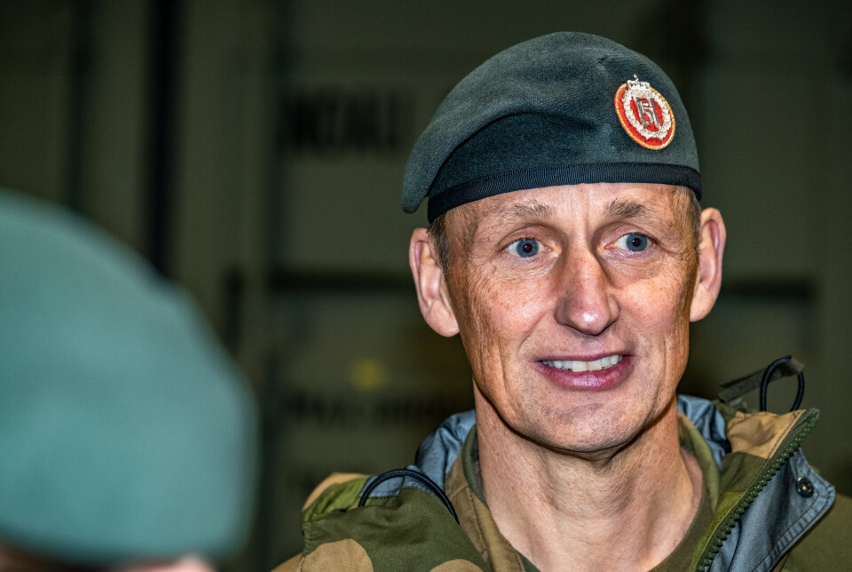 Forsvarssjef Eirik Kristoffersen skal delta i et møte med andre europeiske forsvarssjefer i Paris tirsdag. Bilde er til illustrasjon og er fra en annen anledning.