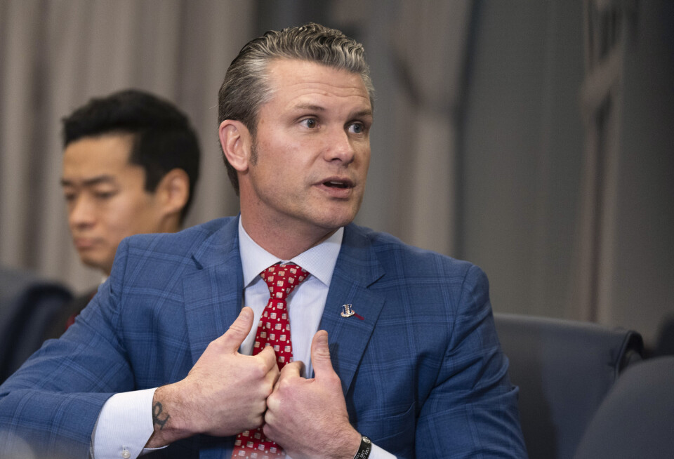 USA: Pete Hegseth vil at USA ikke bør bruke mindre enn tre prosent av bruttonasjonalprodukt på forsvar.