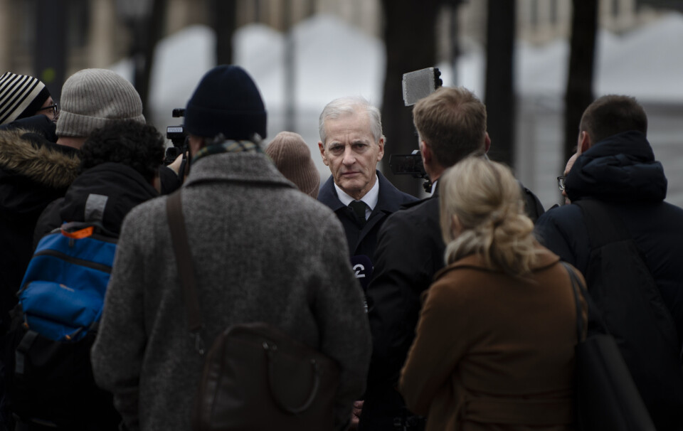 AVVENTER: Statsminister Jonas Gahr Støre mener det er for tidlig å diskutere hvorvidt Norge vil sende norske soldater til Ukraina som en del av en fredsbevarende styrke. Her under sikkerhetskonferansen i München.
