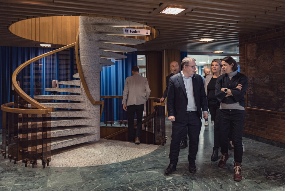 POPULÆR: Gram var mannen alle ønsket å snakke med i sitt 'comeback'.
