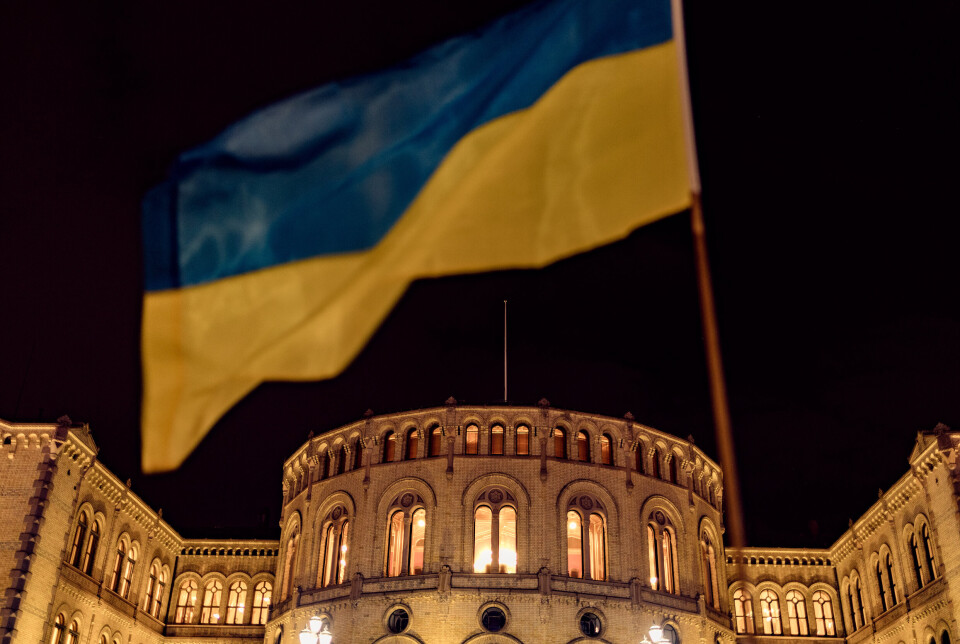 FOR UKRAINA-STØTTE: Over halvparten vil gi mer i støtte til Ukraina enn i dag, ifølge en fersk undersøkelse.
