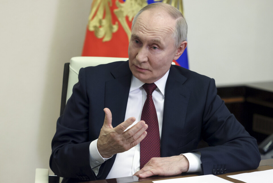 PRESIDENT: Russlands president Vladimir Putin.