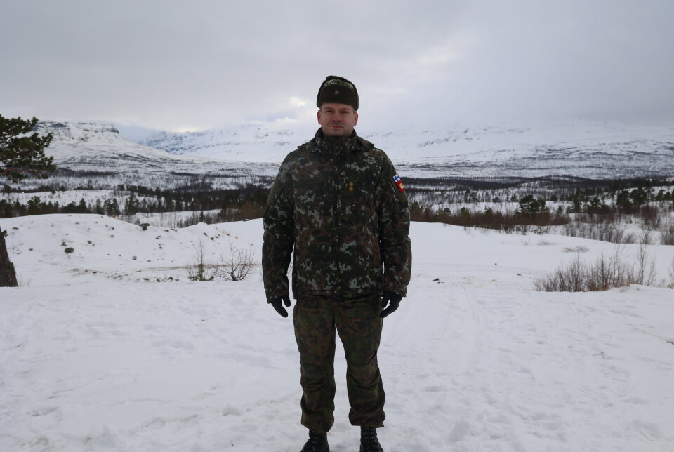 KOMMANDØR: Juha Kakko leder den finske bataljonen som er stasjonert på Setermoen.