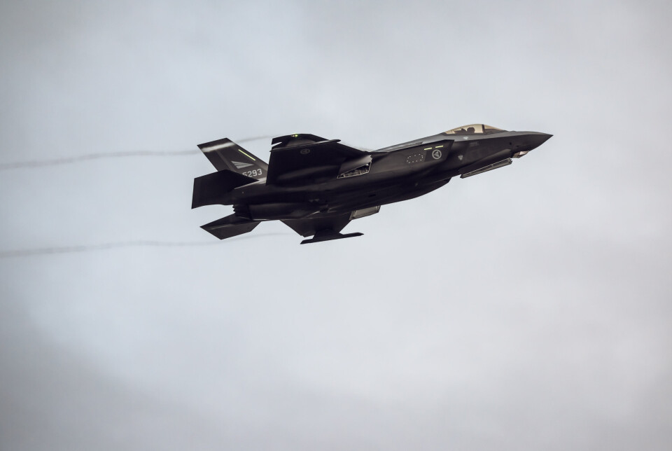 F-35: Kampflytypen F-35 er samme fly som Norge også har kjøpt.