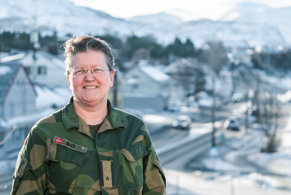 KONTROLL PÅ SKADER OG KLAGER: Marianne Bø er stabsoffiser for miljøverngruppen ved FOH.