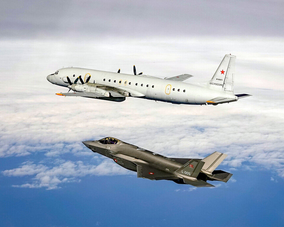 Danske F-35 rykket mot russiske fly på første vakt