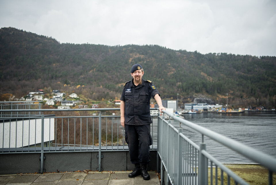 KRITISK: Orlogskaptein Tor Ivar Strømmen på Sjøkrigsskolen i Bergen mener at USA ikke bør velges som fregattpartner.