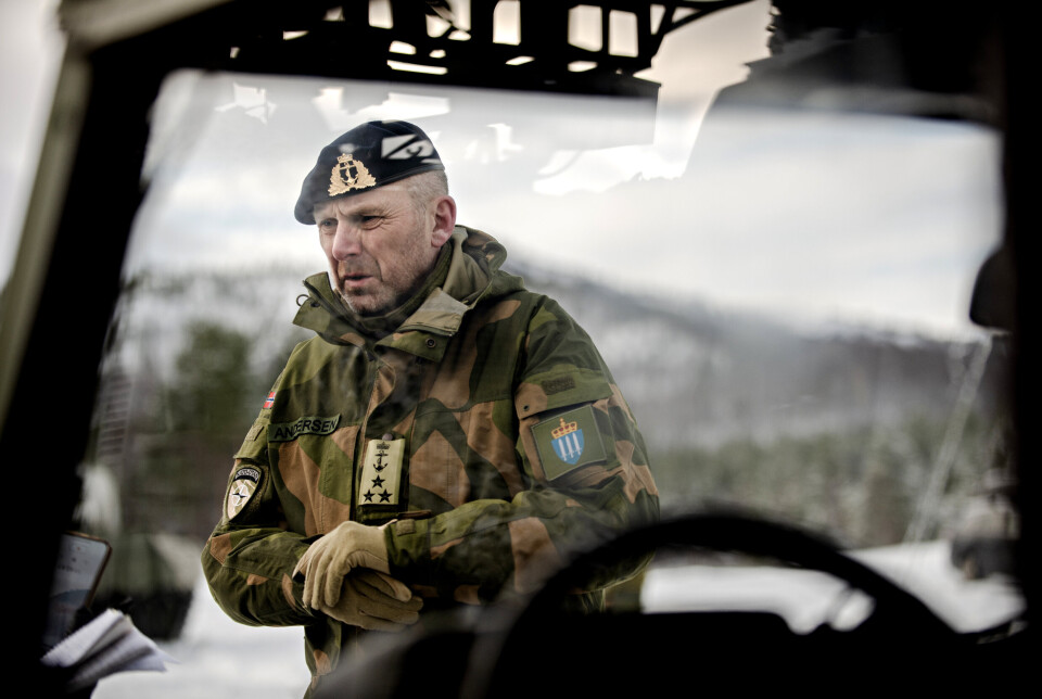 VISEADMIRAL: I halvannet år har Rune Andersen vært sjef for FOH.