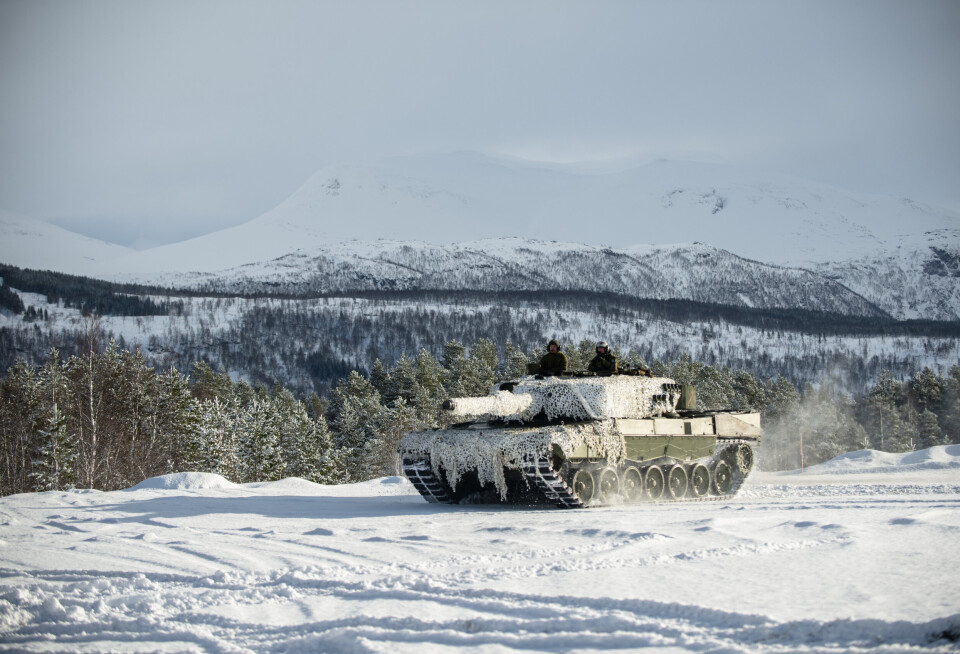 FORSVAR: Forsvar og sikkerhet vektlegges høyt hos norske velgere.
