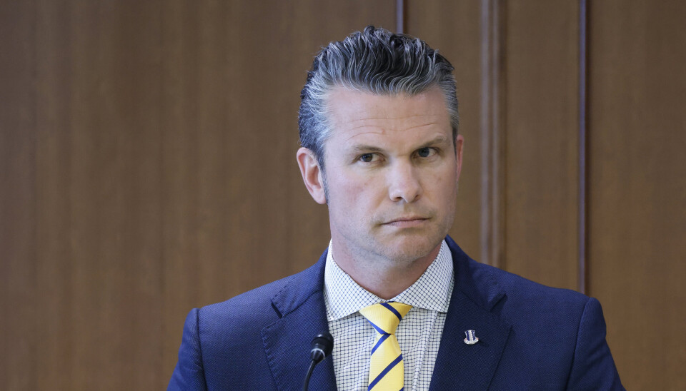 KUTTER: USAs forsvarsminister Pete Hegseth svinger sparekniven over det han omtaler som bortkastede og ikke-kritiske utgifter.