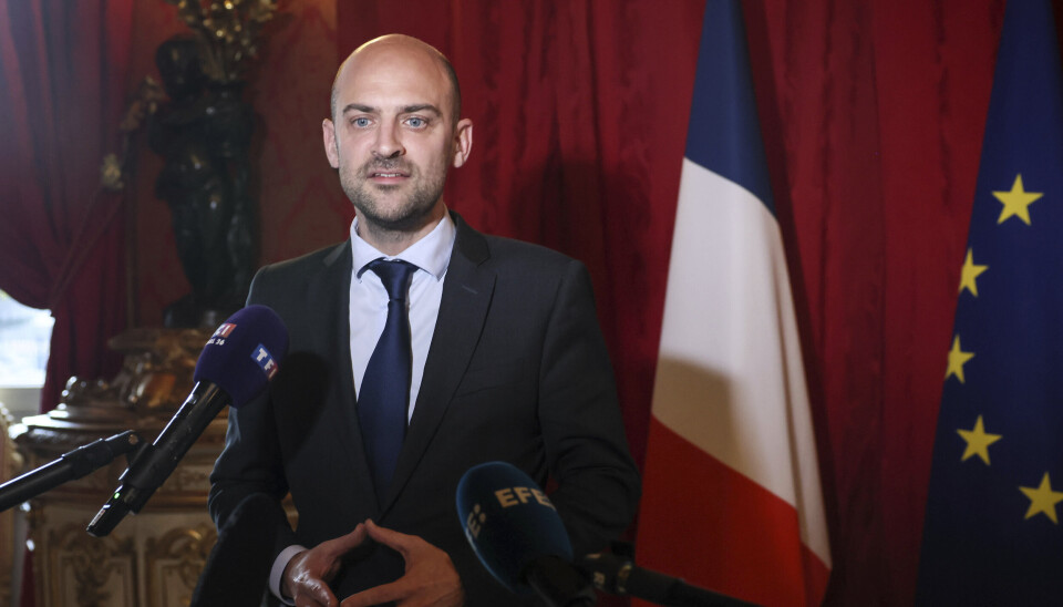 UTENRIKSMINISTER: Jean-Noel Barrot er ikke imponert over den russiske påskevåpenhvilen.