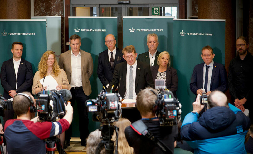 ENIGHET: De danske partiene ble enige om den nye flåteplanen.