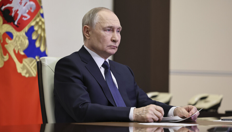 VARSLER VÅPENHVILE: Russlands president Vladimir Putin.