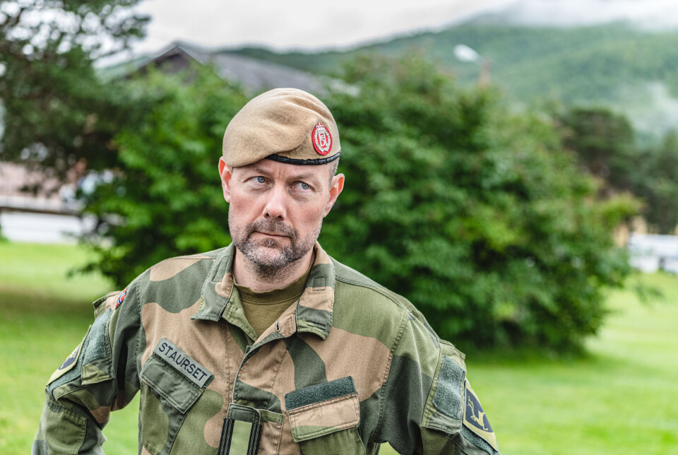 BLIR SJEF: Werner Staurset blir straks ny sjef for Etteretningsregimentet.