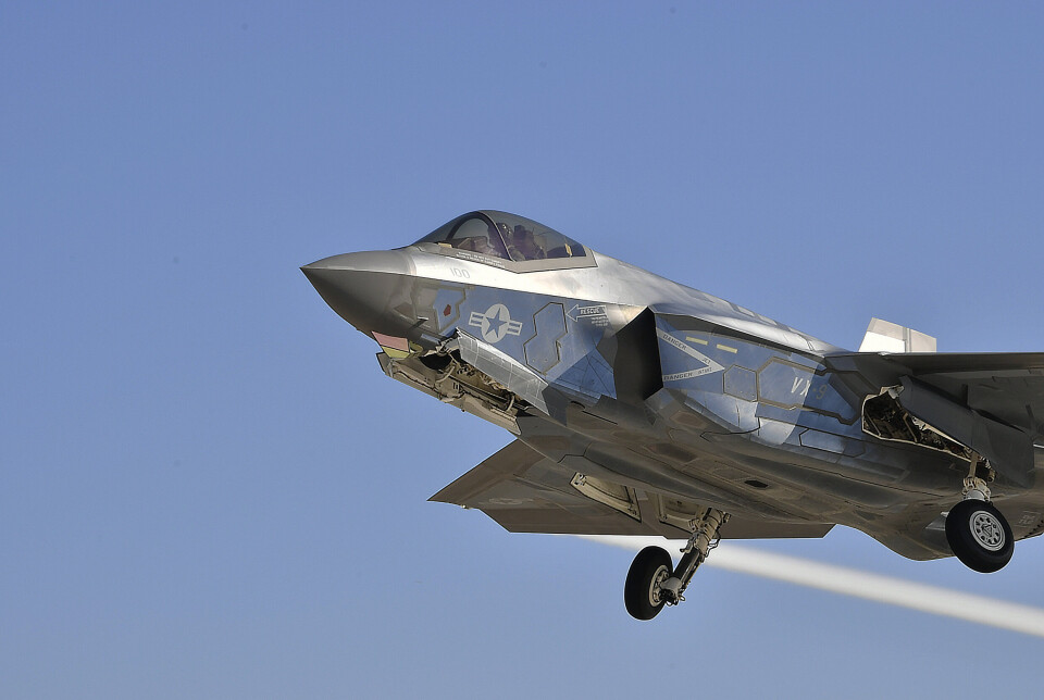 STEALTH: Det blir antatt at belegget vil gjøre flyene mindre synlige for visse typer sensorer.
