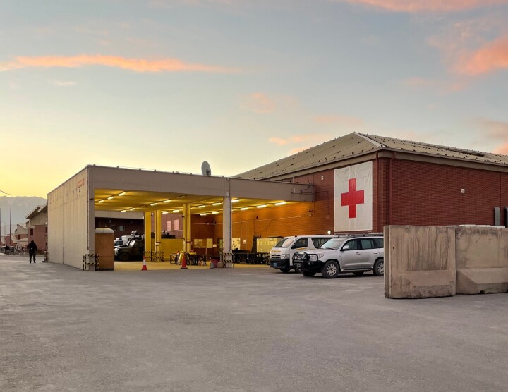 KABUL: Feltsykehuset Forsvarets sanitet driftet på Hamid Karzai International Airport i Kabul, og som ble evakuert etter den dramatiske uttrekningen august 2021.