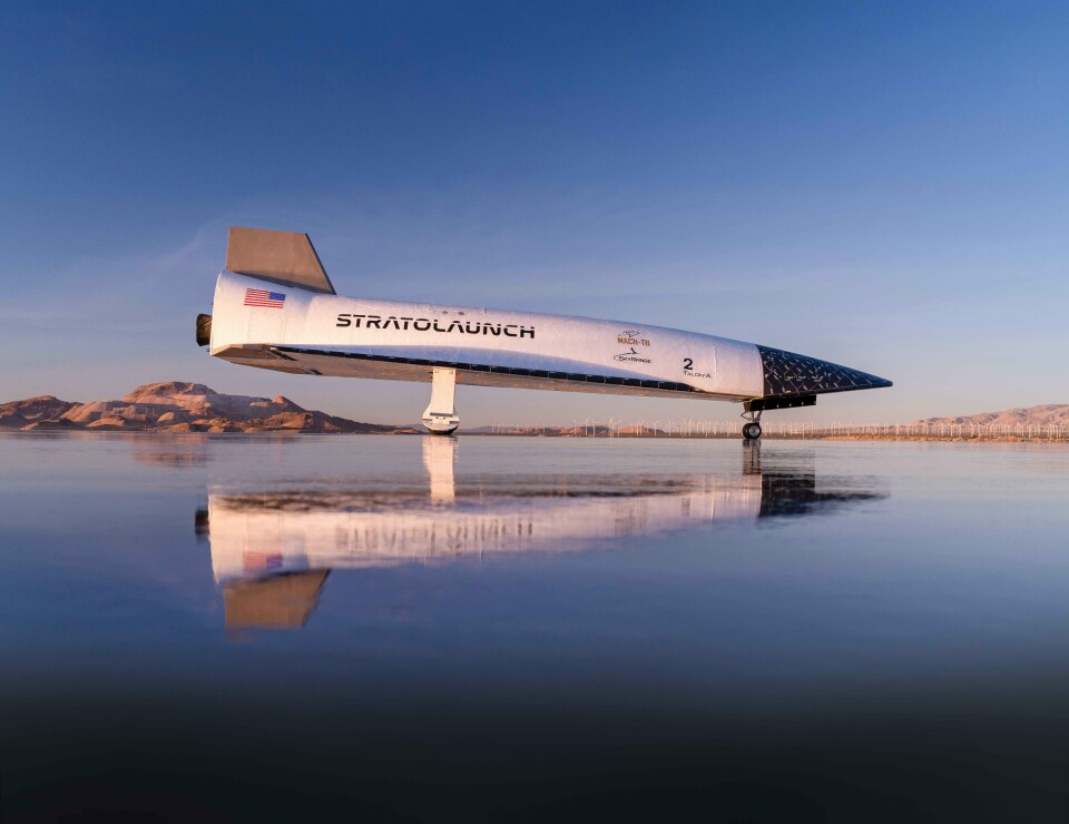 MACH 5: Talon A-2 fløy i mer enn fem ganger lydens hastighet.