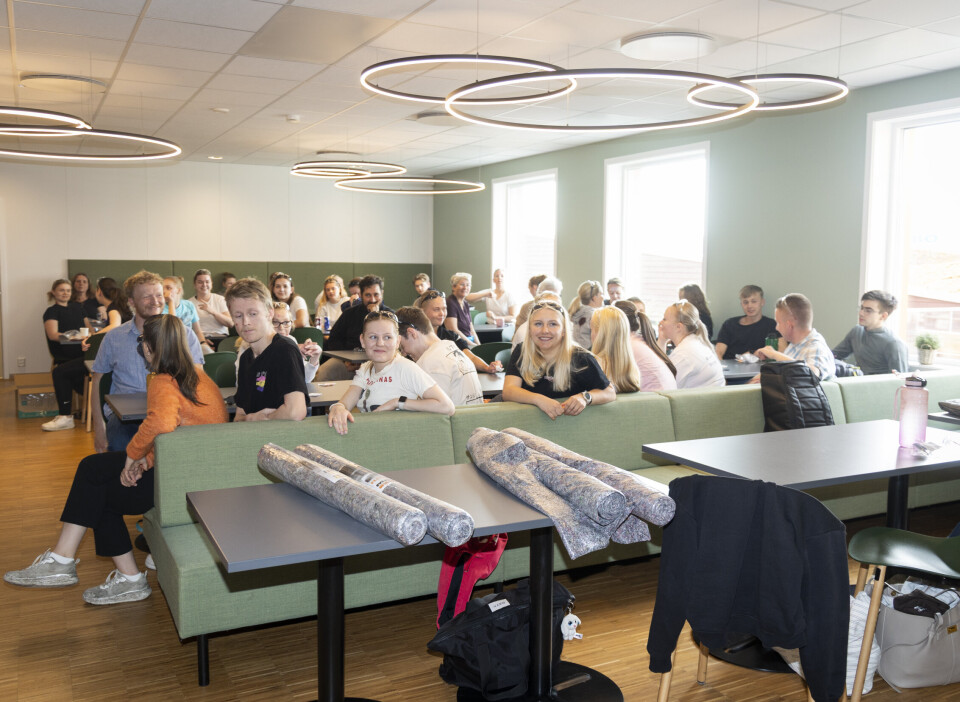 MARKØRER: 250 personer var med på dagens øvelse. I forkant ble det gitt informasjon til de som skulle opptre som skadde personer.