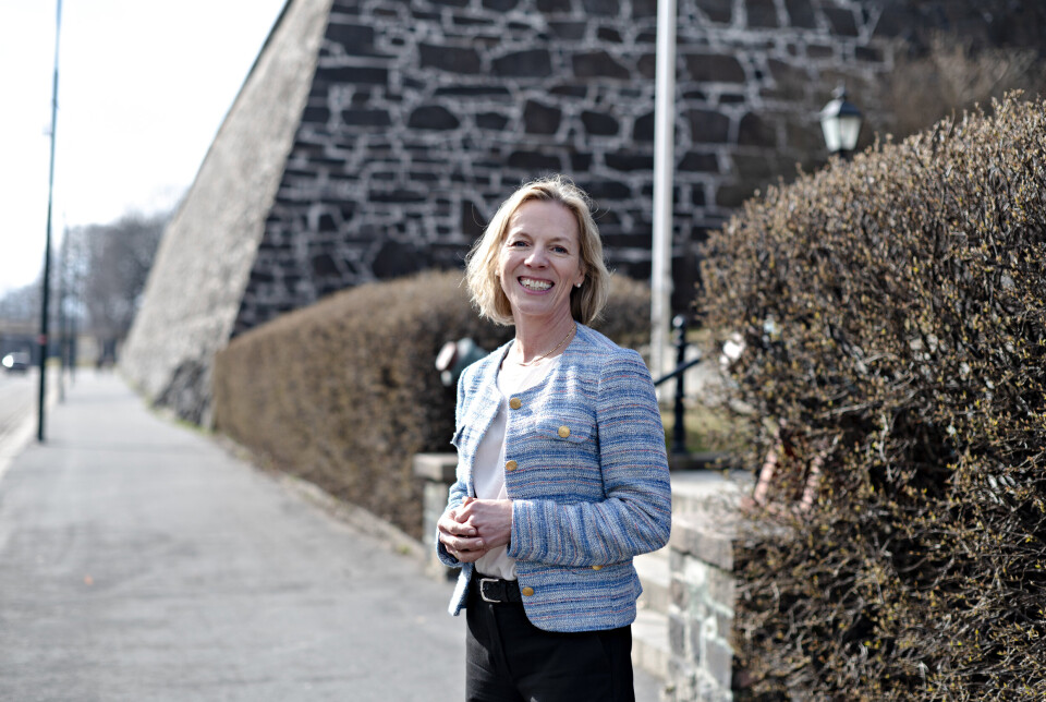 I FORSVARSDEPARTEMENTET: Marte Gerhardsen er statssekretær i Forsvardepartementet.