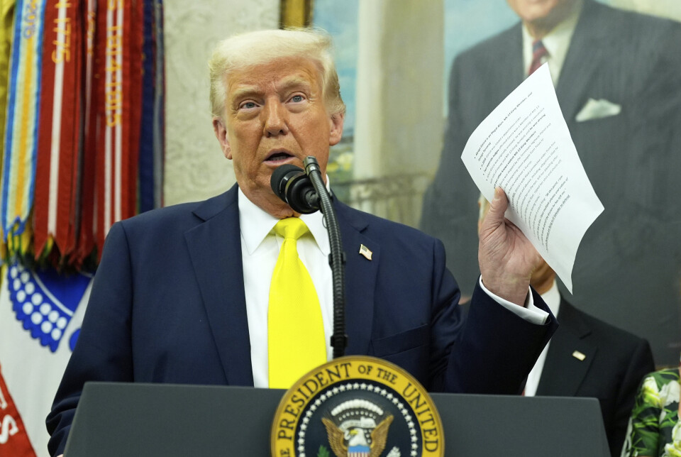 TRUMP: USAs president skal ha separate telefonsamtaler med de to lederne, og han skal også snakke med Nato-ledere.