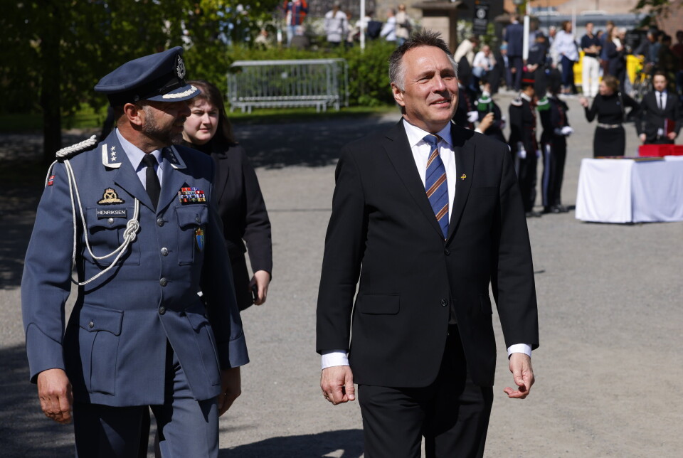 VALG TATT: Forsvarsminister Tore O. Sandvik har tatt beslutningen om hvor luftoperasjonssenteret skal ligge.