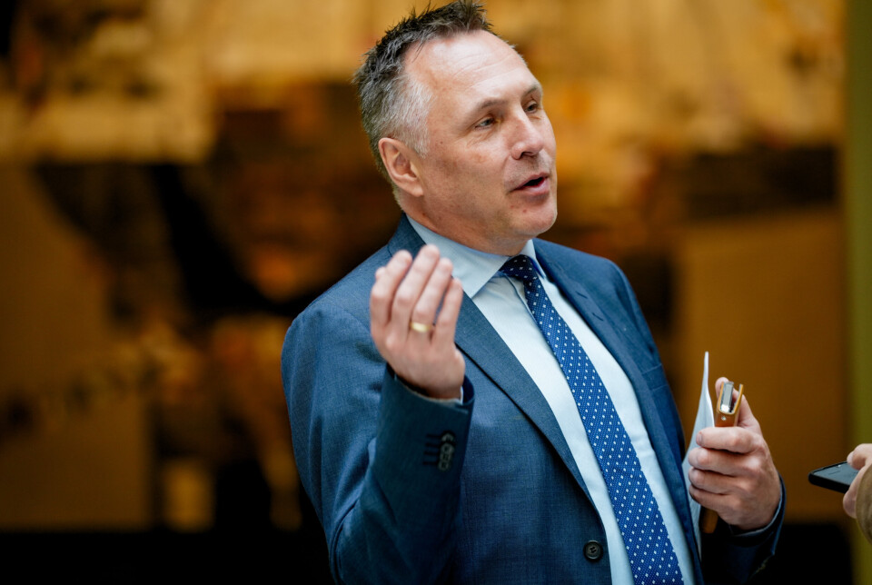 PLAN: Forsvarsminister Tore Onshuus Sandvik (Ap) måtte svare om en status på langtidsplanen under Stortingets muntlige spørretime.
