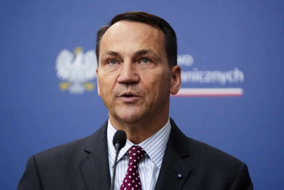RUSTER OPP: Polens utenriksminister Radosław Sikorski er forfatter av kronikken. Landet grenser til Russland, og brukte over 4 prosent av BNP på forsvar i 2024.