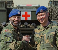 Han tar over Sanitetsbataljonen