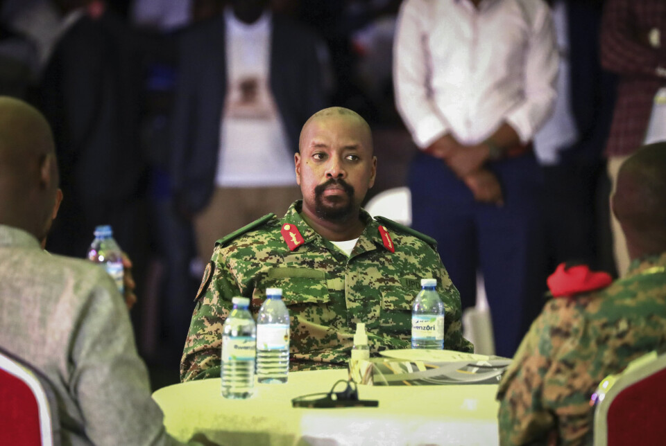 FORSVARSSJEF: Muhoozi Kainerugaba er forsvarssjef i Uganda, og sønn av president Yoweri Museveni.