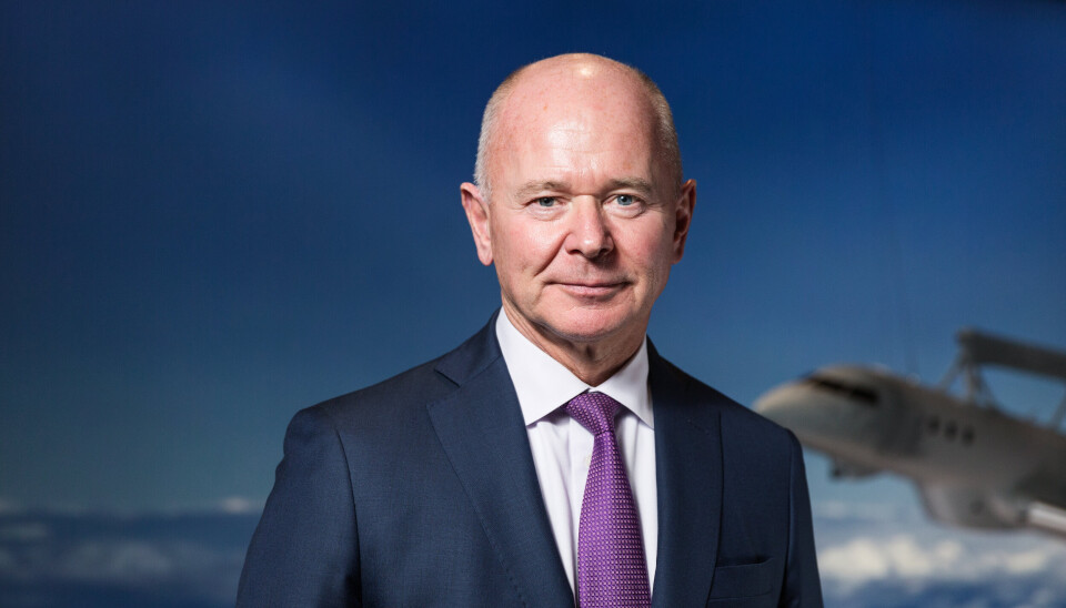 UTVIKLER: Saab-sjef Micael Johansson sier at produktet vil treffe markedet en gang mellom 2029 og 2030