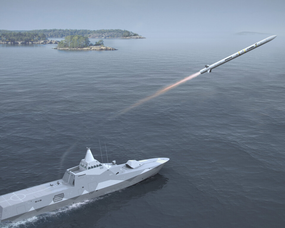 Svenske Visby-korvetter får supersonisk missilsystem