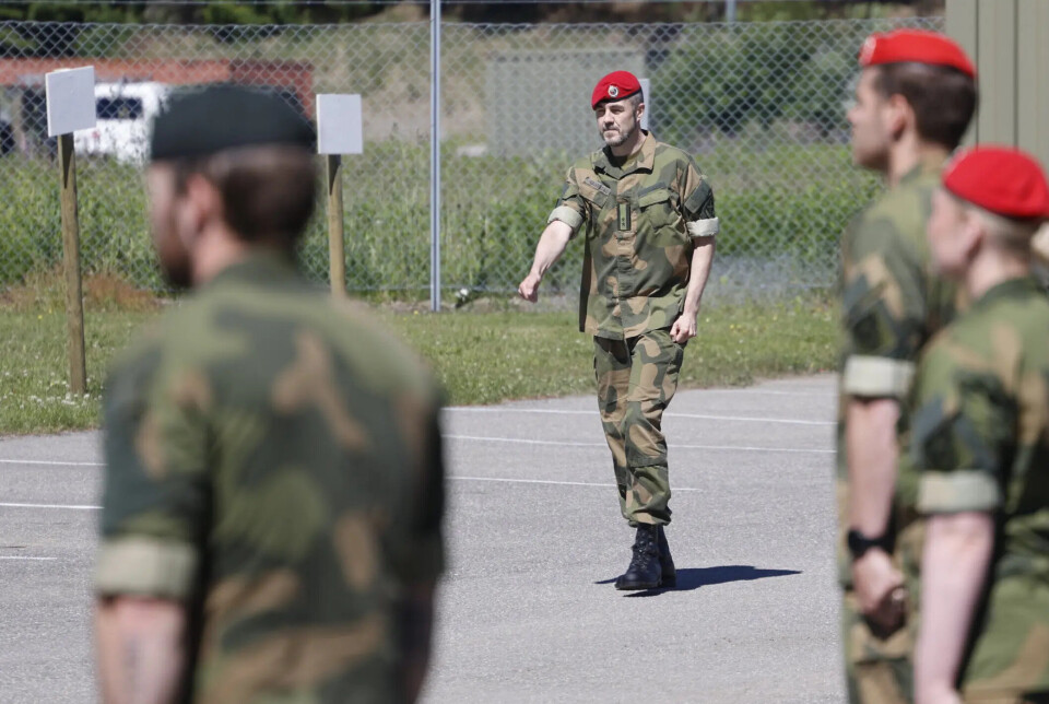 HAR SØKT JOBB: Sverre Robert Haugsdal (avbildet) har søkt på jobben som regimentsjef for Forsvarets militærpolitiavdeling, som snart blir Militærpolitiregimentet.