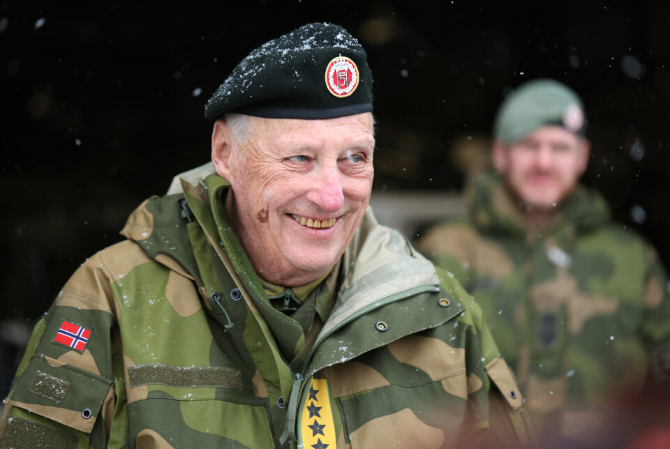 GENERALEN: Kongen har flere adjutanter, og Gro Thrane Øen skal fortsette som en av hans tre overadjutanter.