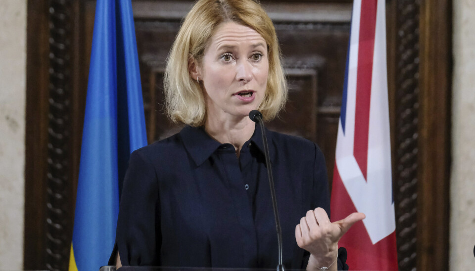 EU: Kaja Kallas er utenrikssjef i EU. Her under et møte i Roma torsdag 12. juni.