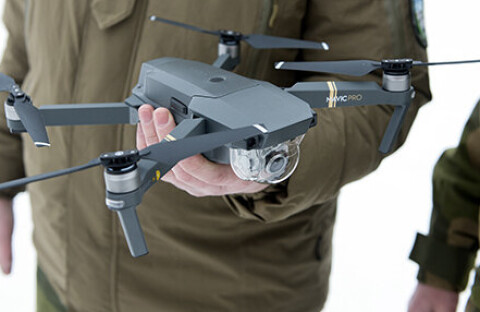 Systemet oppdager kun droner fra én produsent