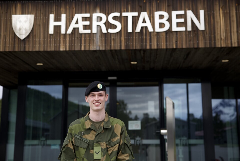 HÆRSTABEN: Hovedtillitsvalgt i Hæren, som fra og med fredag er Niklas Wedø Johannessen, har kontor med Hærstaben som sitter på Rusta leir i Bardufoss.