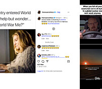 Humor om tredje verdenskrig tar av på sosiale medier