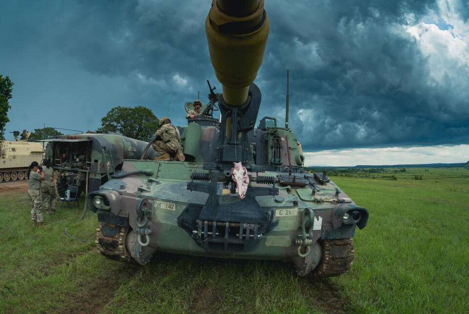 M109: En M109 haubitser i det amerikanske forsvaret.