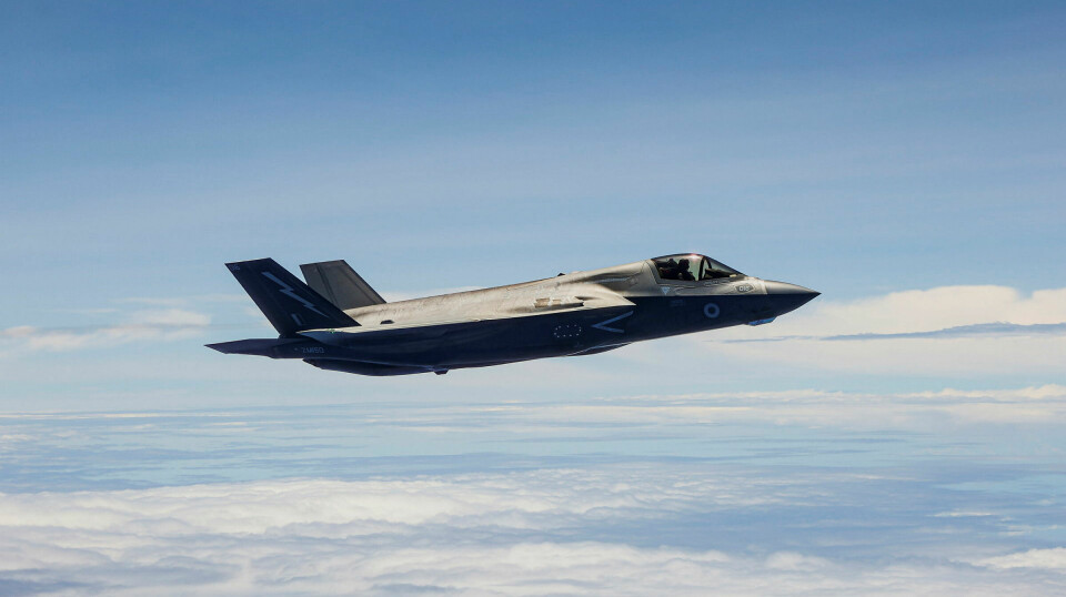 F-35: Et av de flyene som er med på deployeringen i Stillehavet. Det vites ikke om dette er samme fly som måtte nødlande.