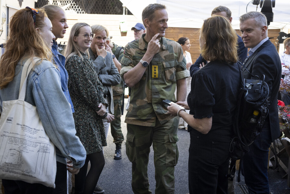 16 ARRANGEMENTER: I år deltar forsvarssjef Eirik Kristoffersen på 16 arrangementer under Arendalsuka.
