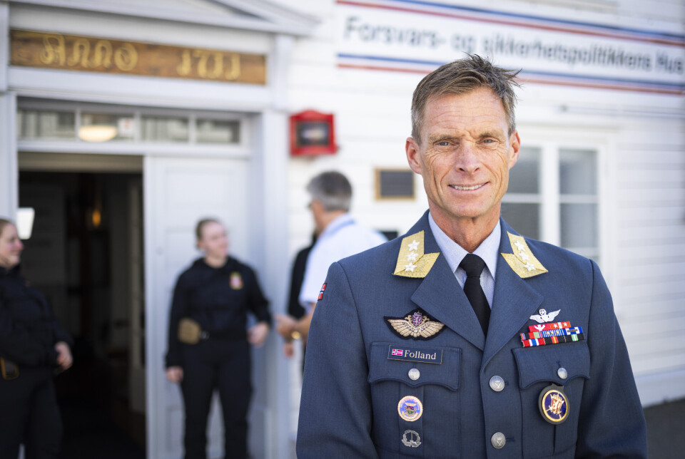 NY AVDELING: Generalløytnant Rolf Folland er tidligere sjef for Luftforsvaret, og blir snart sjef for Forsvarets Nato-avdeling (FNA) samtidig som han beholder stillinga som sjef for Militærmisjonen i Brussel.