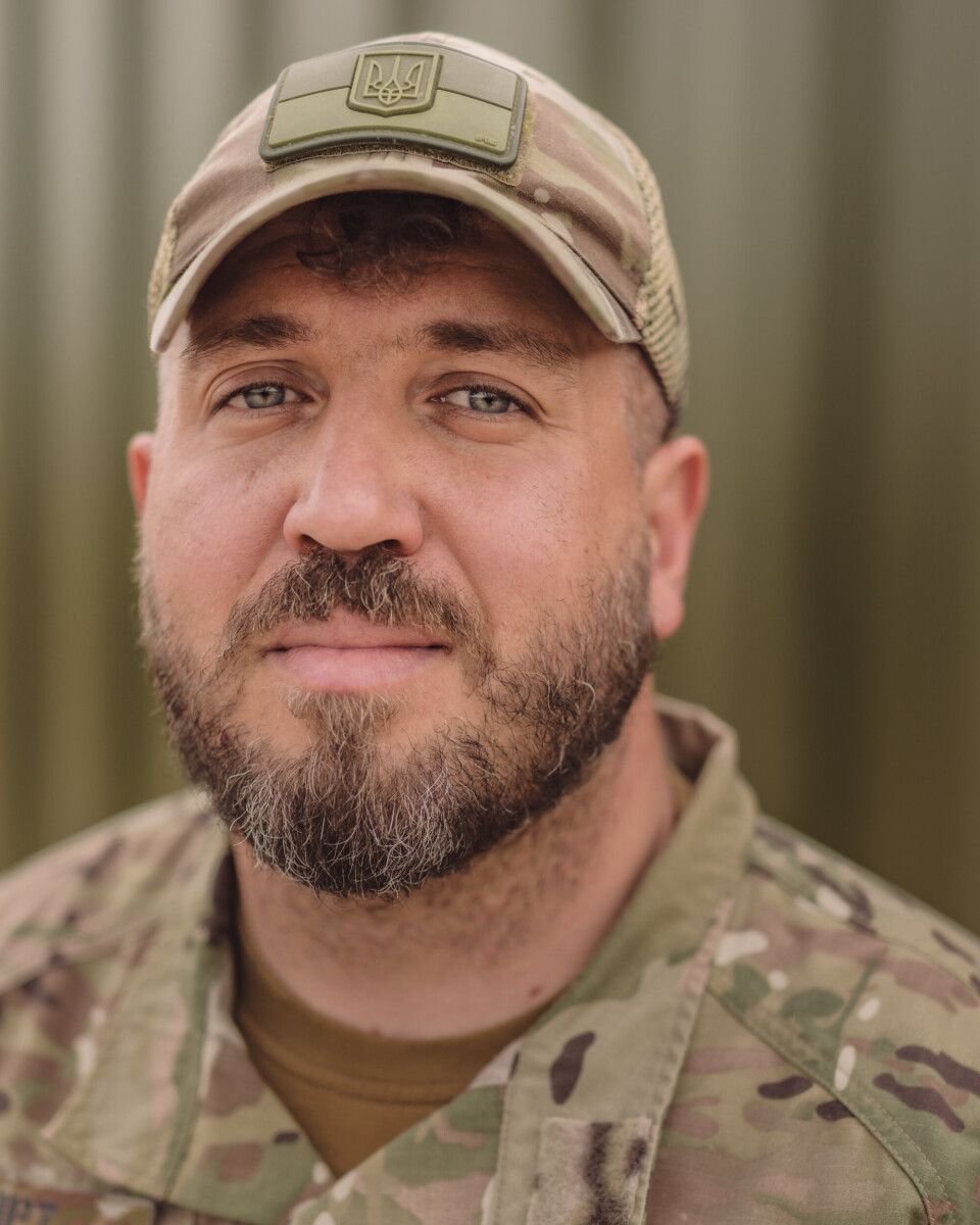 KOMPETANSE: Kyrylo mener ukrainske soldater trenger all den treningen de kan få, før krigens brutale virkelighet møter dem ved fronten i Ukraina.