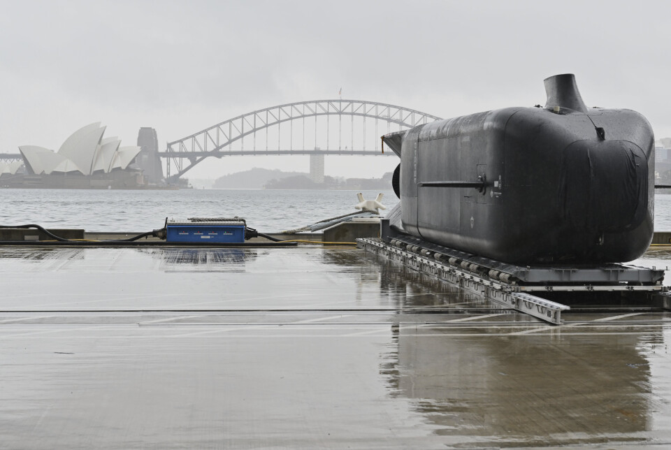 GHOST SHARK: Den nye «Ghost Shark»-dronen i Sydney.