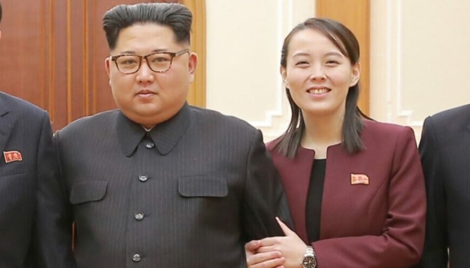 SØSKEN: Kim Jong-un og Kim Yo-jong.