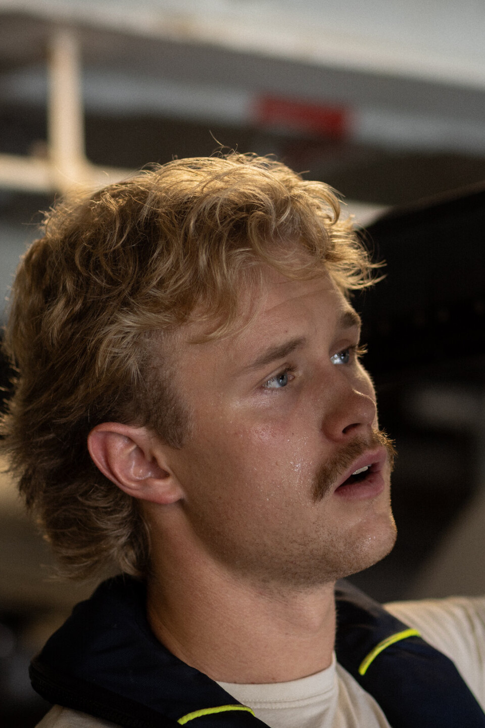 KORT VED ØRENE: Sondre Wilhelm Cavallini med en klassisk mullet, slik krigere etter sigende har båret i tusener av år.