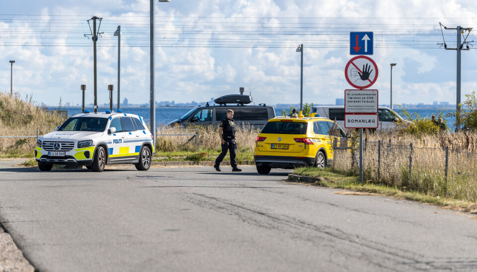 DRONER: Ekstra sikkerhet ble nødvendig etter droner fløy over København lufthavn 23. september 2025. Flyplassen ble stengt i over fire timer.
