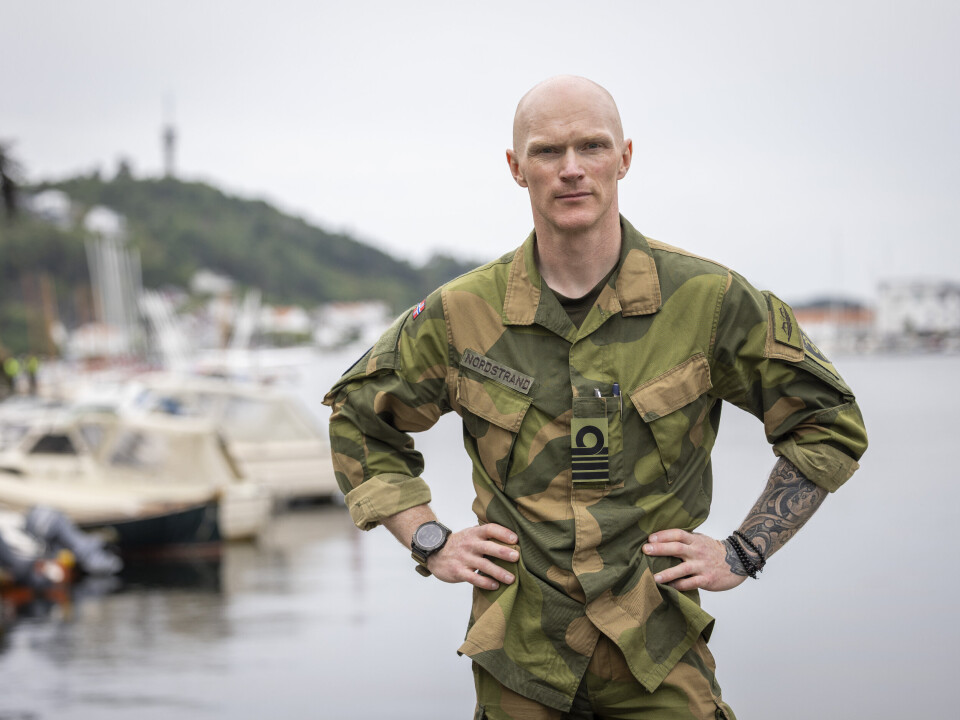 FORSKNINGSLEDER: Kommandørkaptein Andreas Nordstrand er forskningsleder i Forsvarets sanitet og en av innleggsforfatterne.