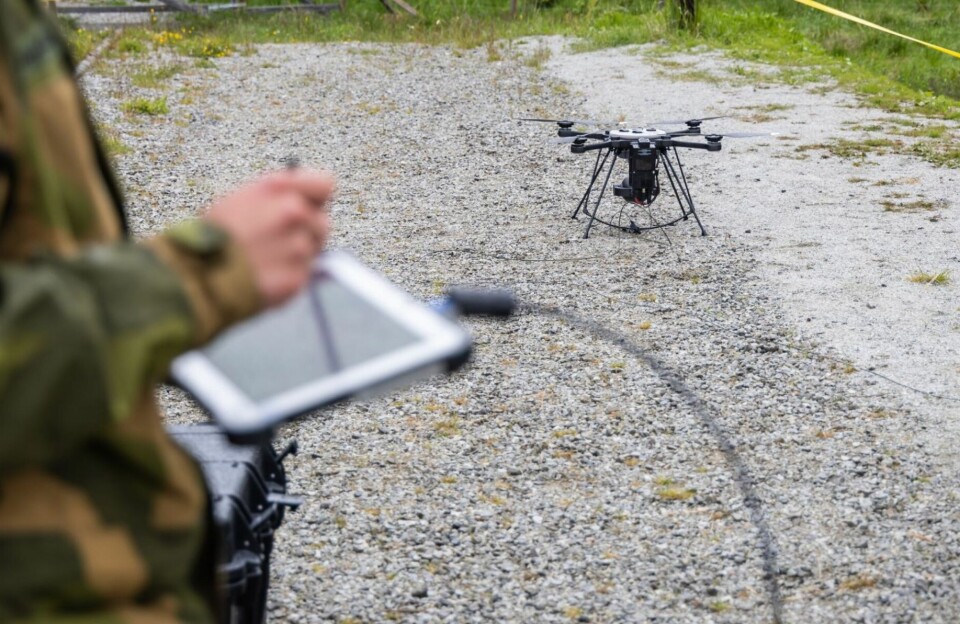 Styrker seg mot droner for nesten en milliard