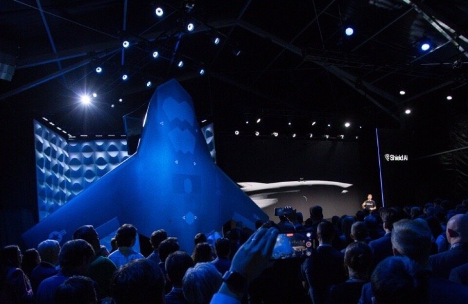 Avduket KI-styrt kampfly