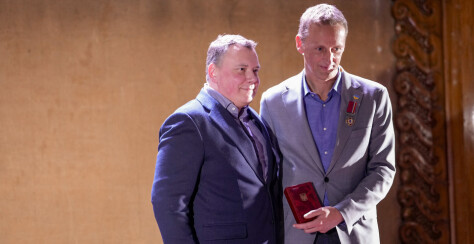 Mottok den ukrainske presidentens fortjenstmedalje